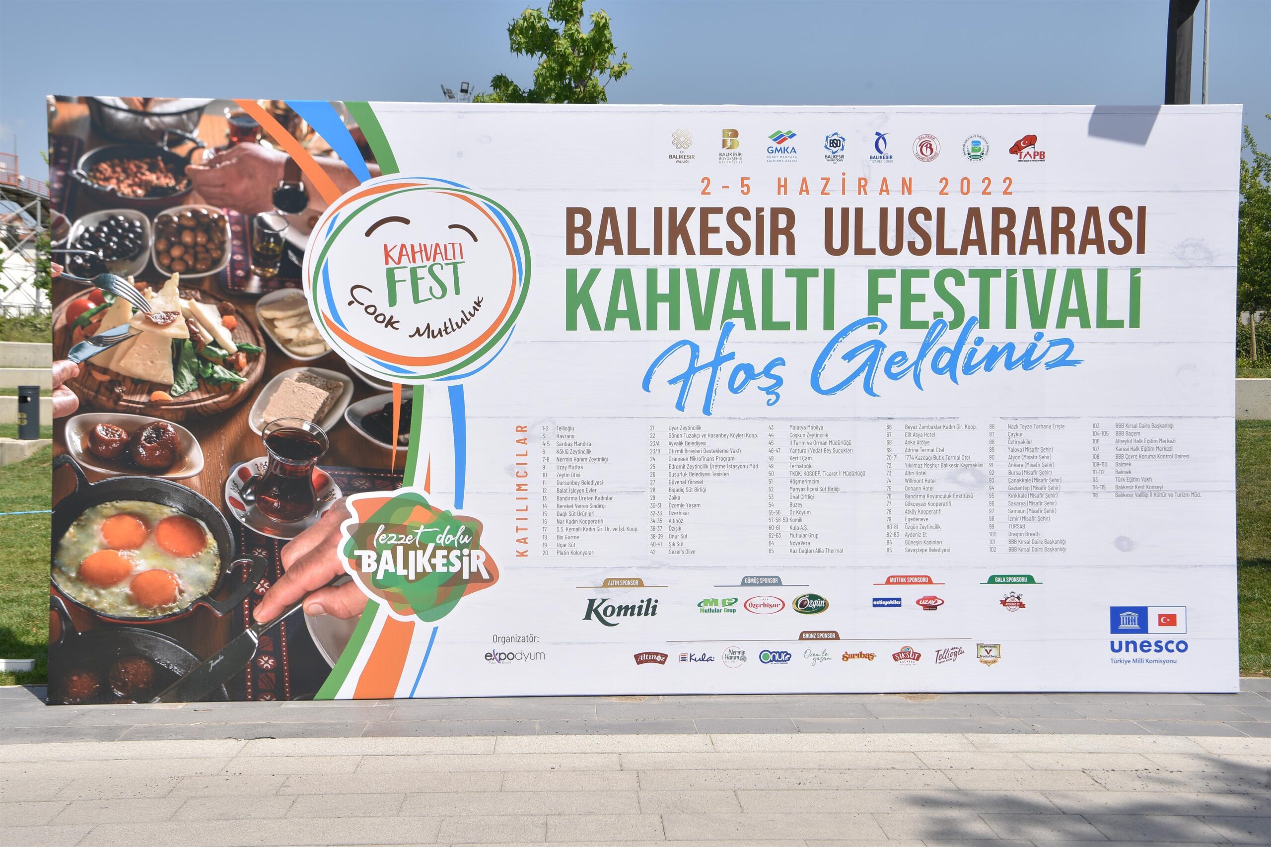 KAHVALTI FESTİVALİ İPTAL EDİLDİ