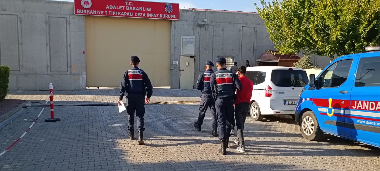 Edremit’te jandarmanın aldığı zeytin