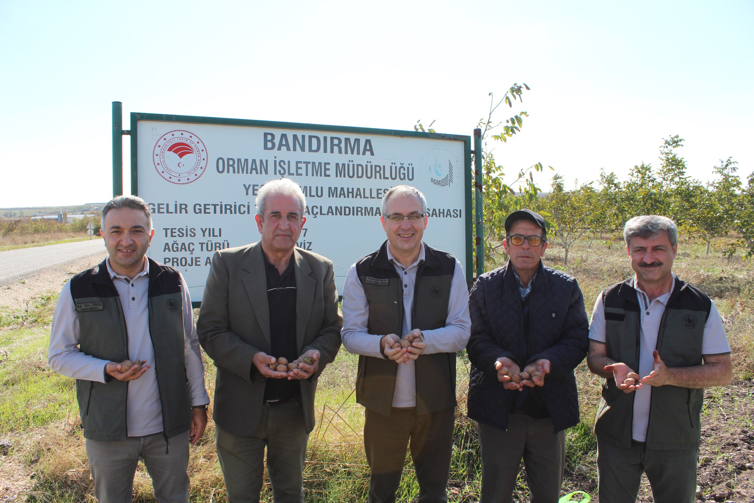 GÜNEY MARMARA’DA CEVİZ YÜZLERİ GÜLDÜRDÜ