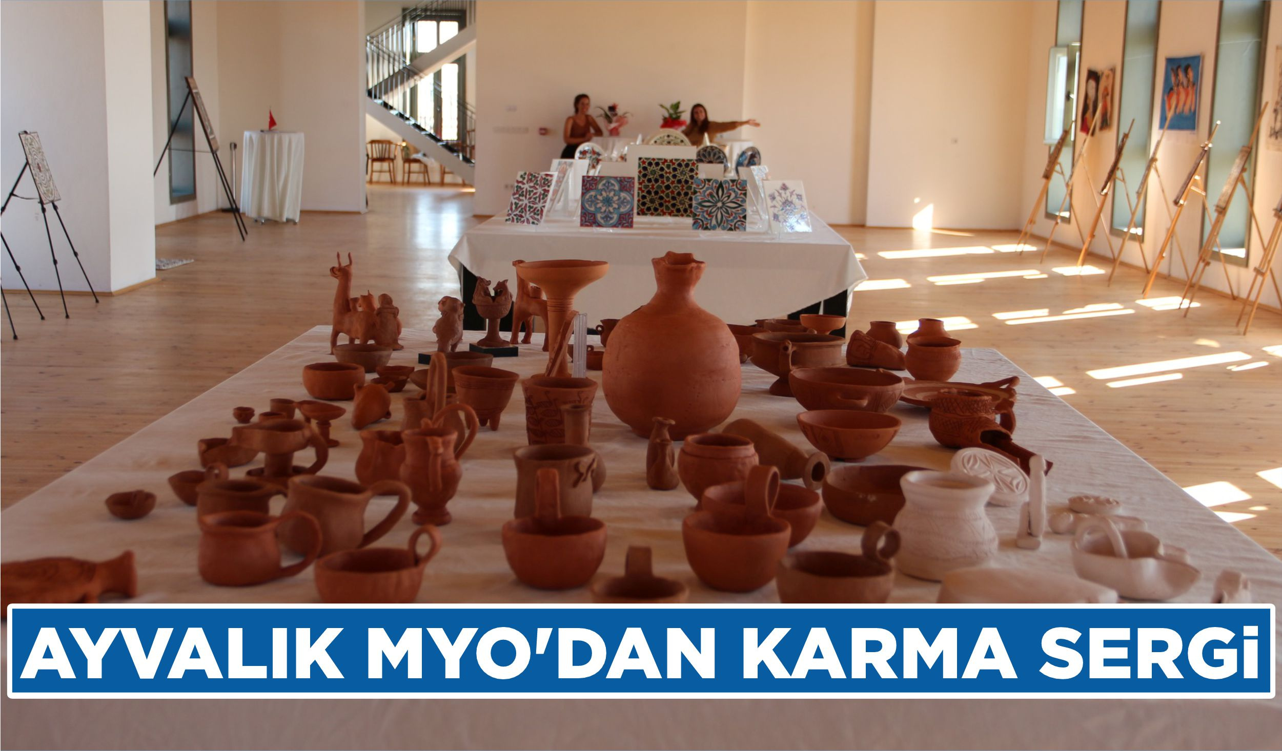 AYVALIK MYO’DAN KARMA SERGİ