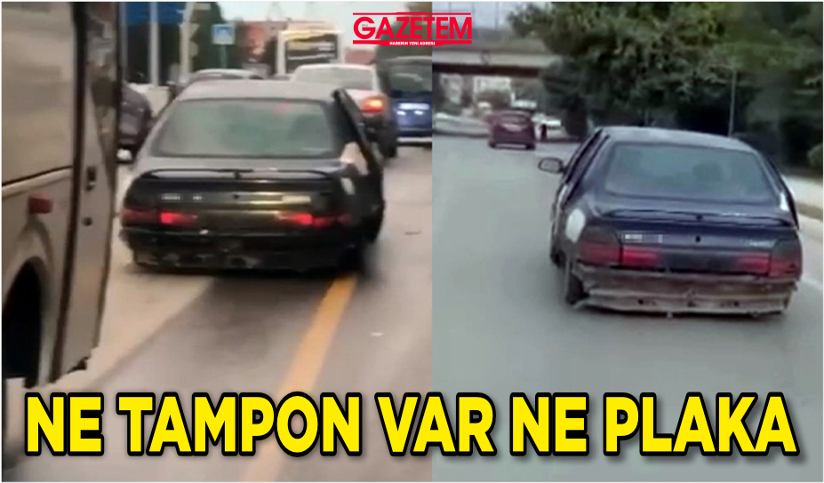 Sakarya’da tamponu ve plakası