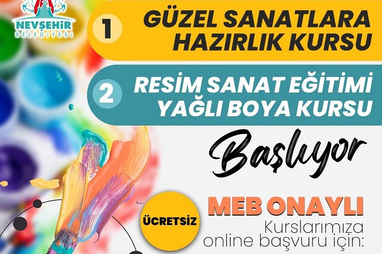 Nevşehir Belediyesi Güzel Sanatlar