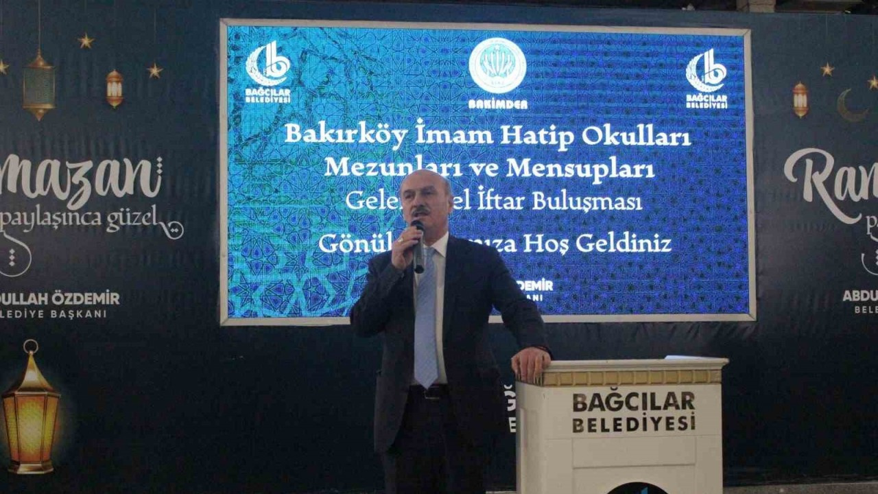 AK Parti Milletvekili Adayı Erdoğmuş, imam hatiplilerle bir araya geldi