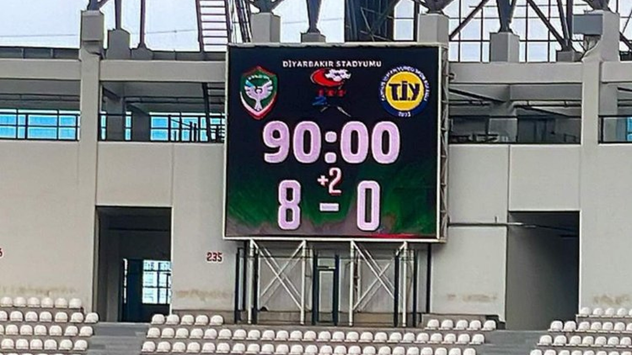 Amedspor rakibini gol yağmuruna tuttu