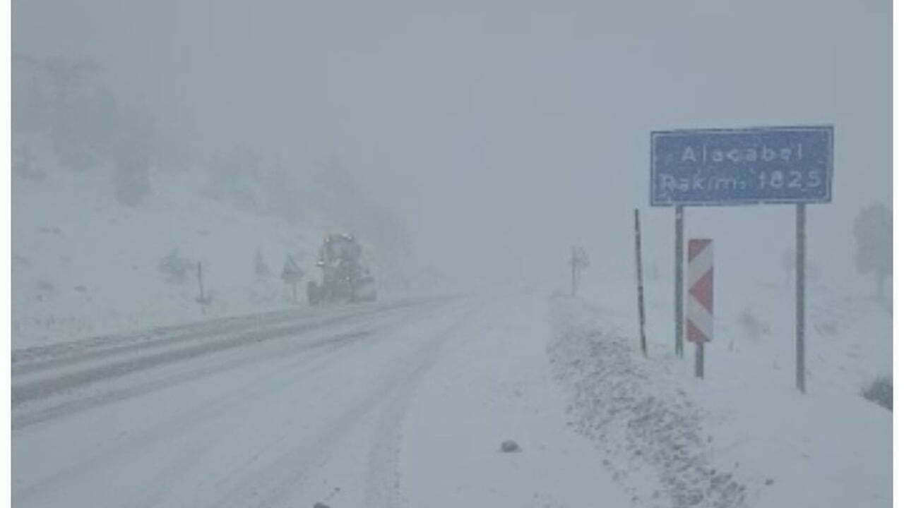 Antalya-Konya karayolunda dün akşam