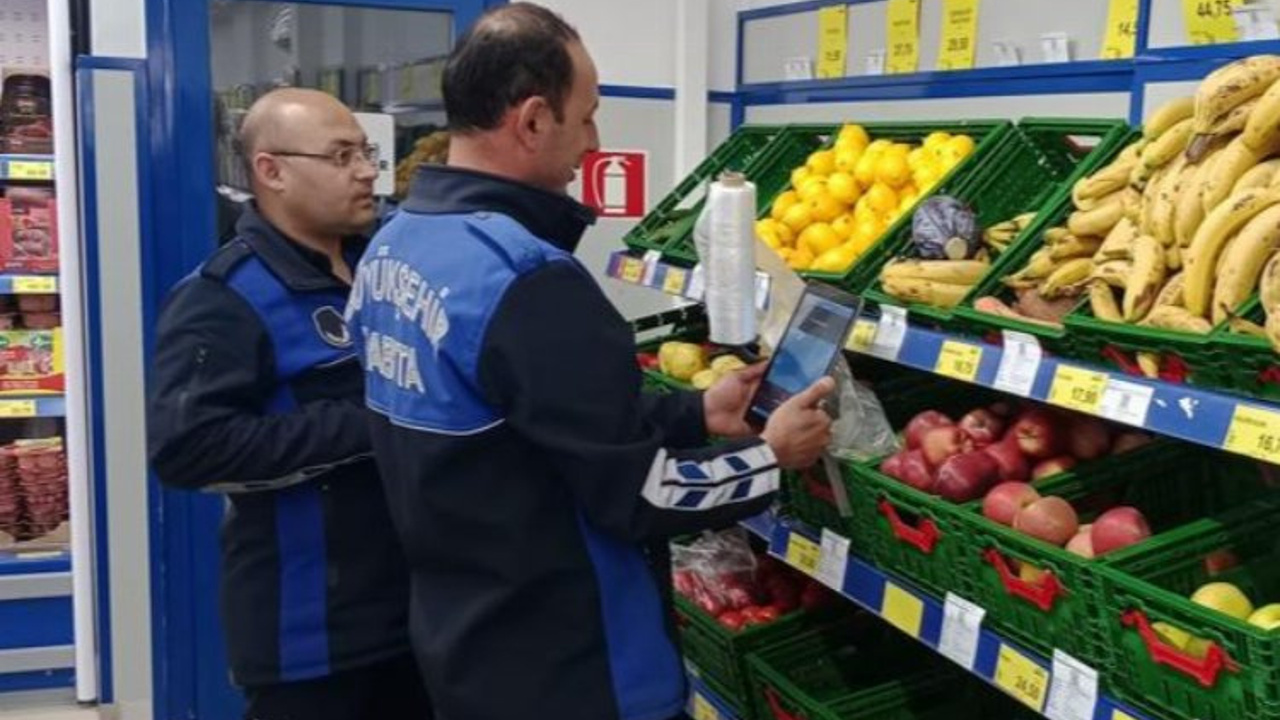 Bayram öncesi 'barkod' denetimi