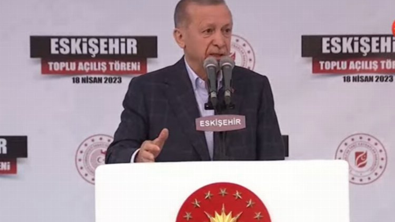 Cumhurbaşkanı Erdoğan Eskişehir'de... Türkiye rayından çıkarılmaya çalışılıyor