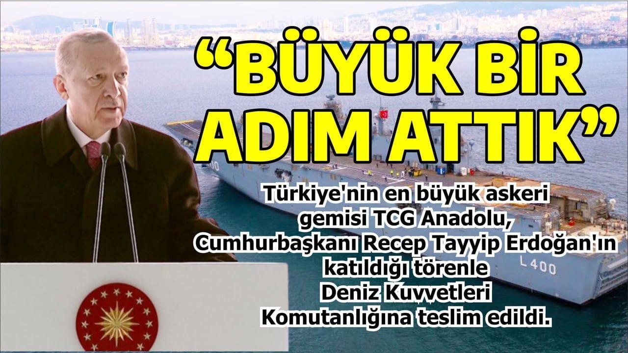 ERDOĞAN: "BÜYÜK BİR ADIM ATTIK"