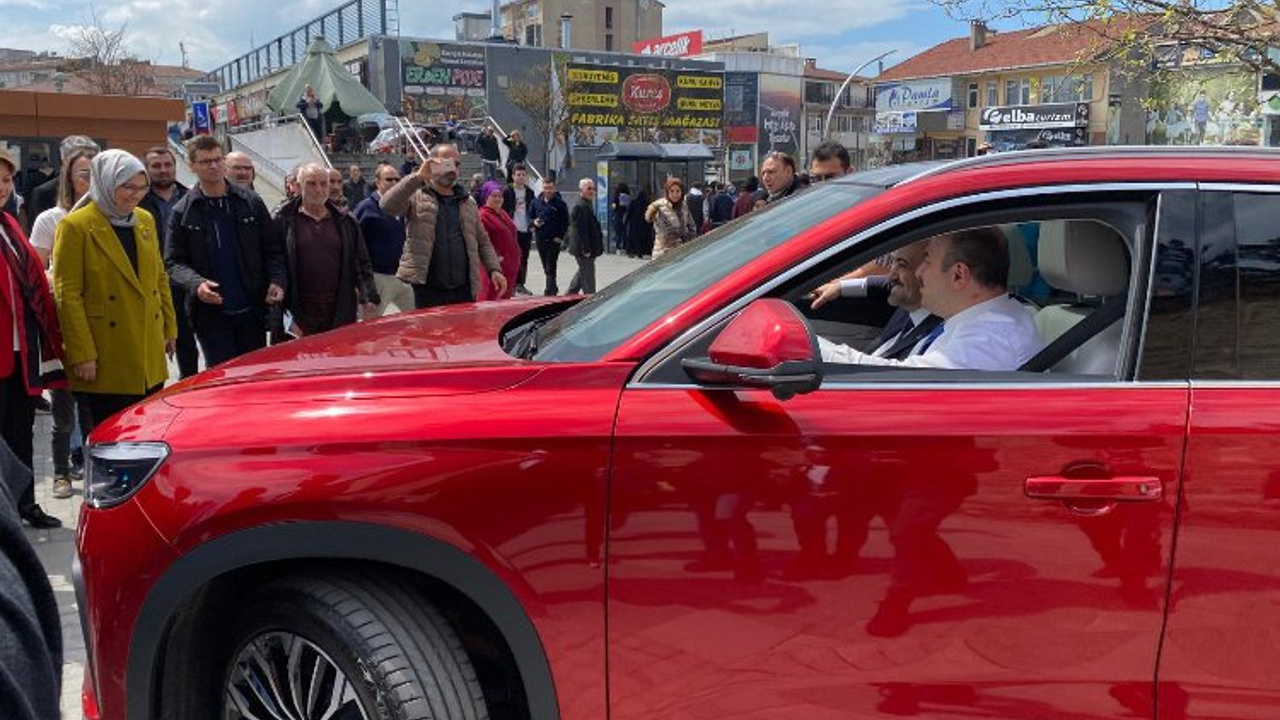 Gebze'de TOGG izdihamı