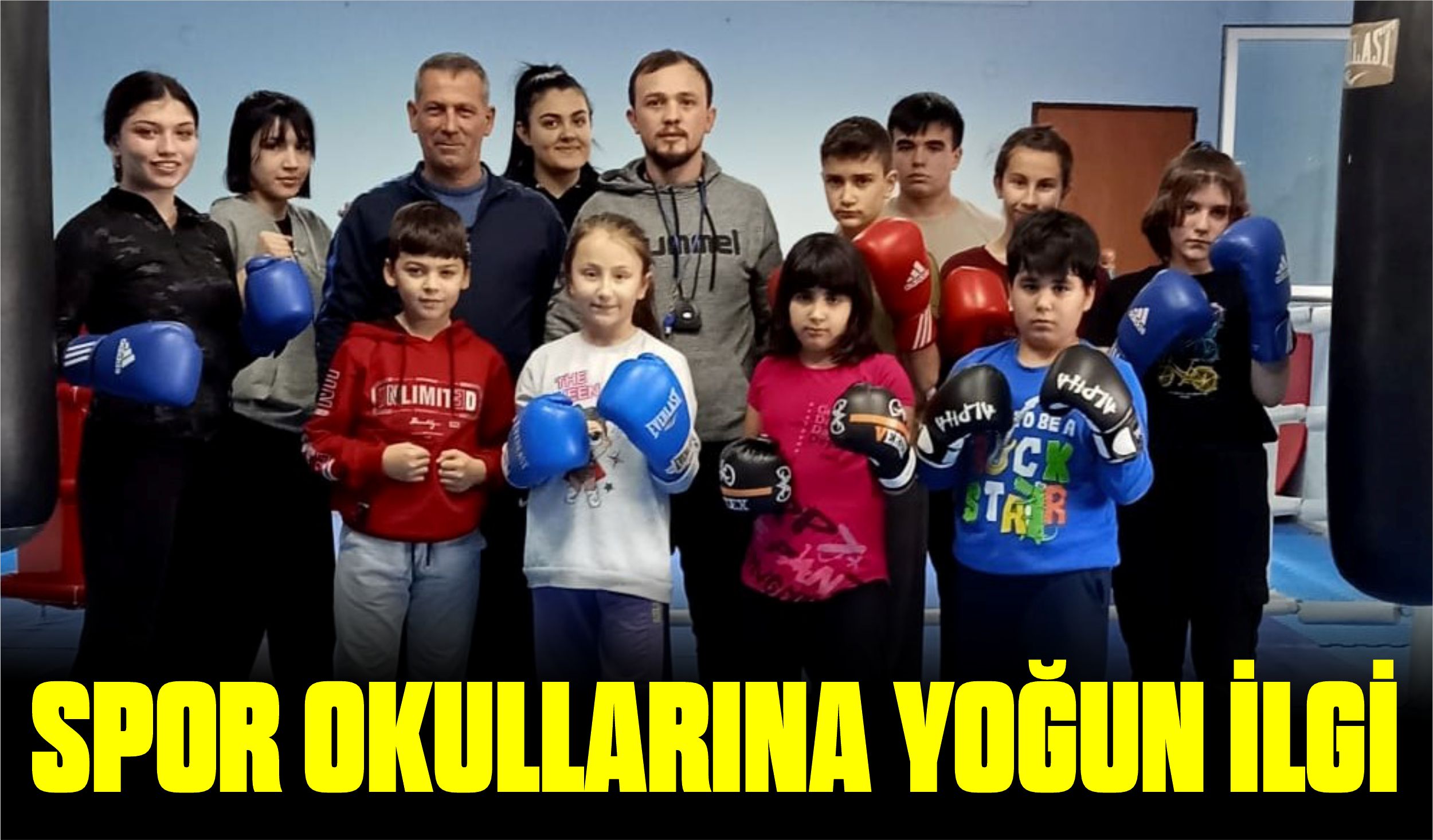 SPOR OKULLARINA YOĞUN İLGİ