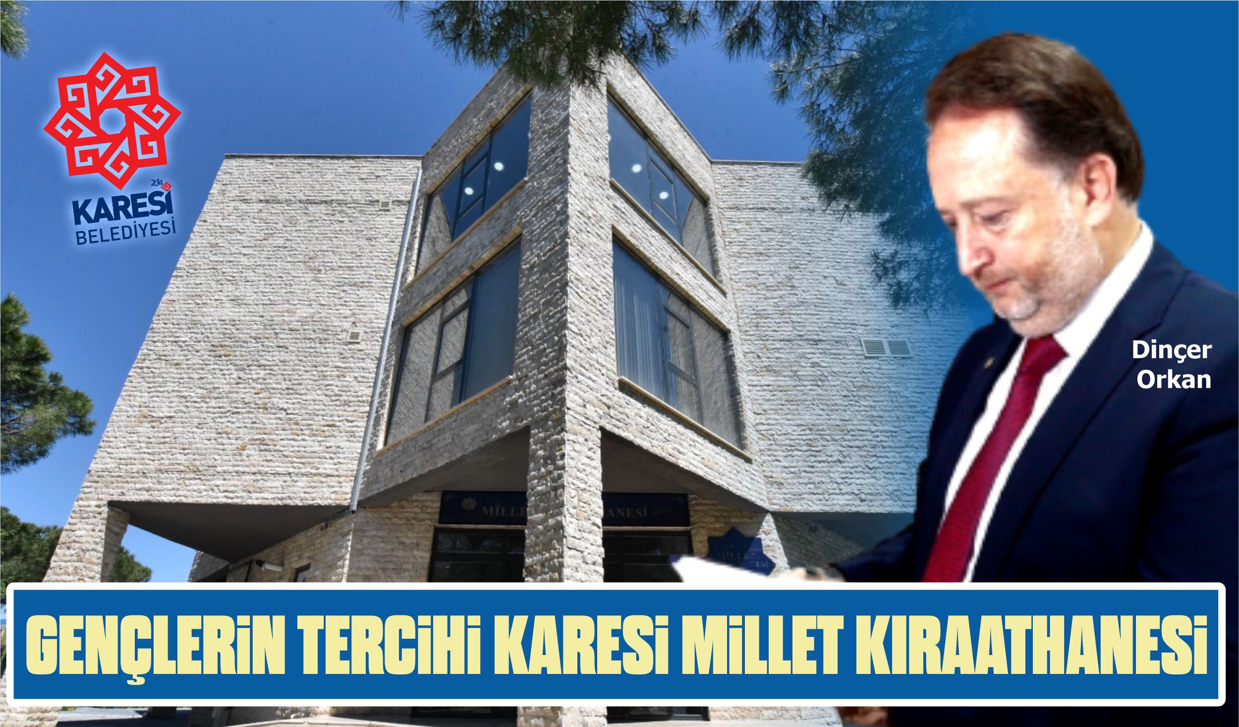 GENÇLERİN TERCİHİ KARESİ MİLLET KIRAATHANESİ