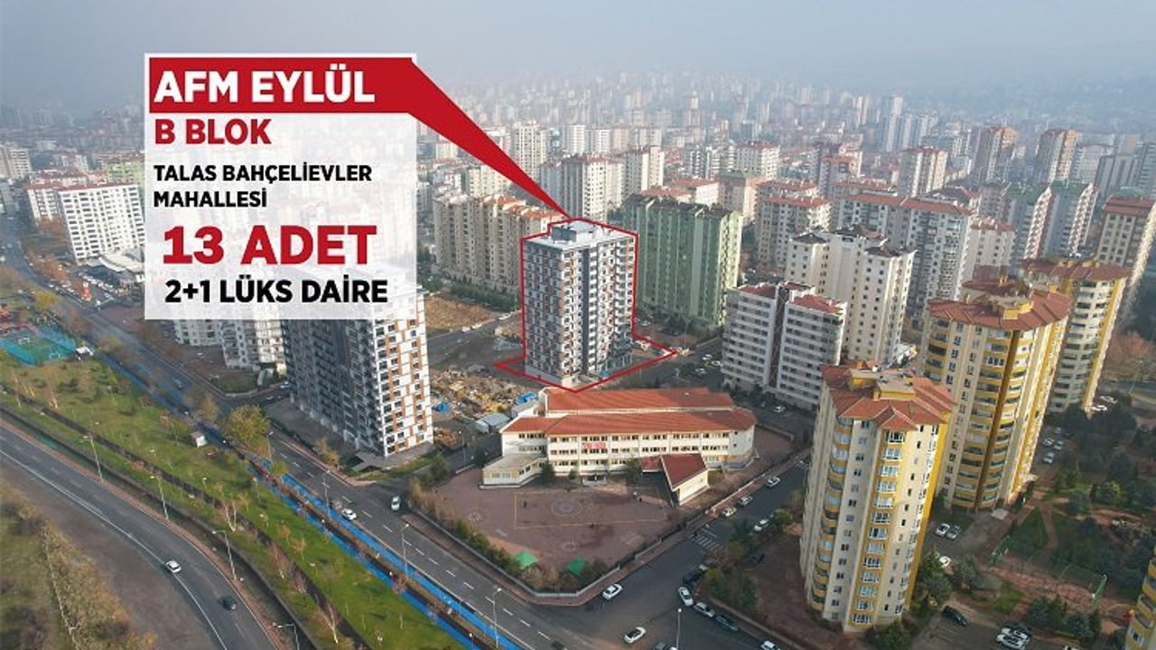 Mülkiyeti Kayseri’nin Talas Belediyesi’ne