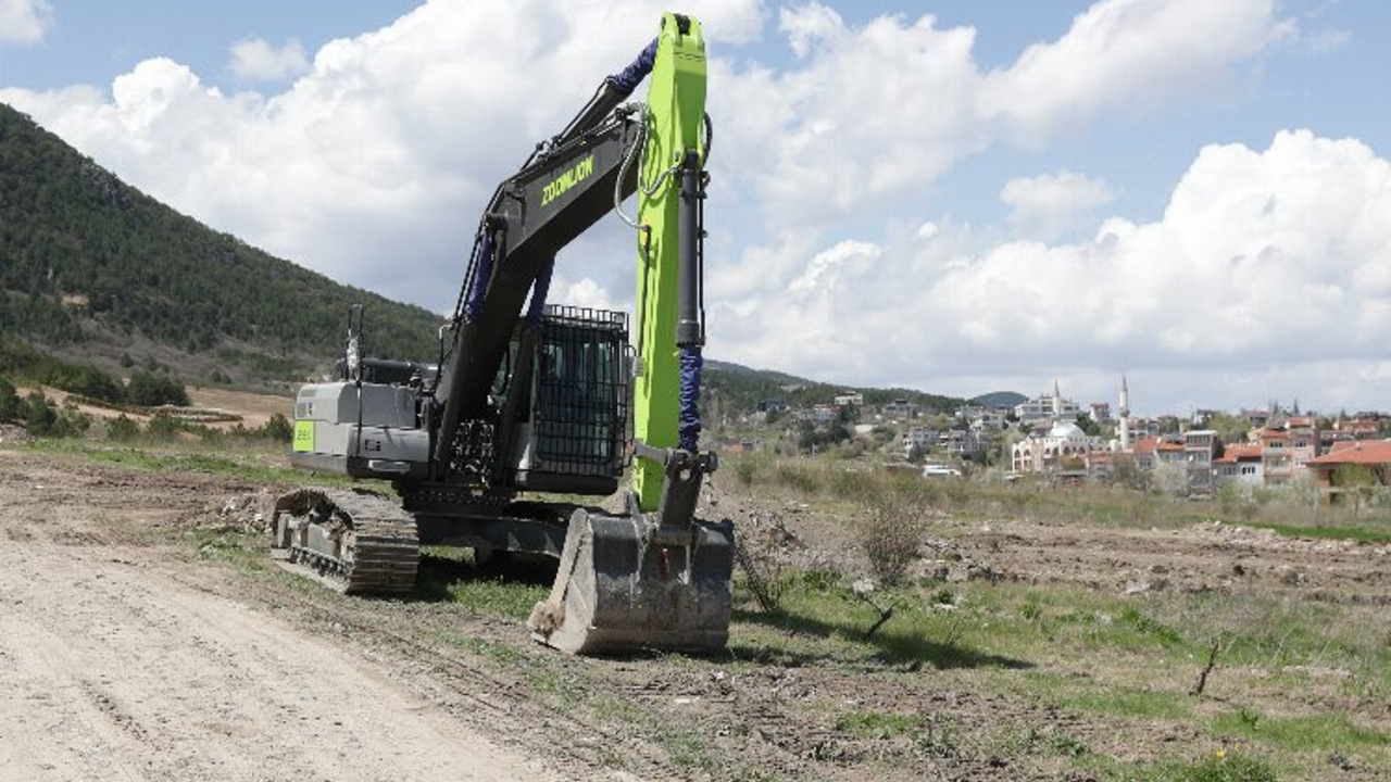 Kütahya Bayraktepe'de imalatlar başladı