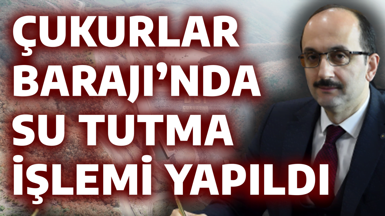 İvrindi Çukurlar Barajı’nda su