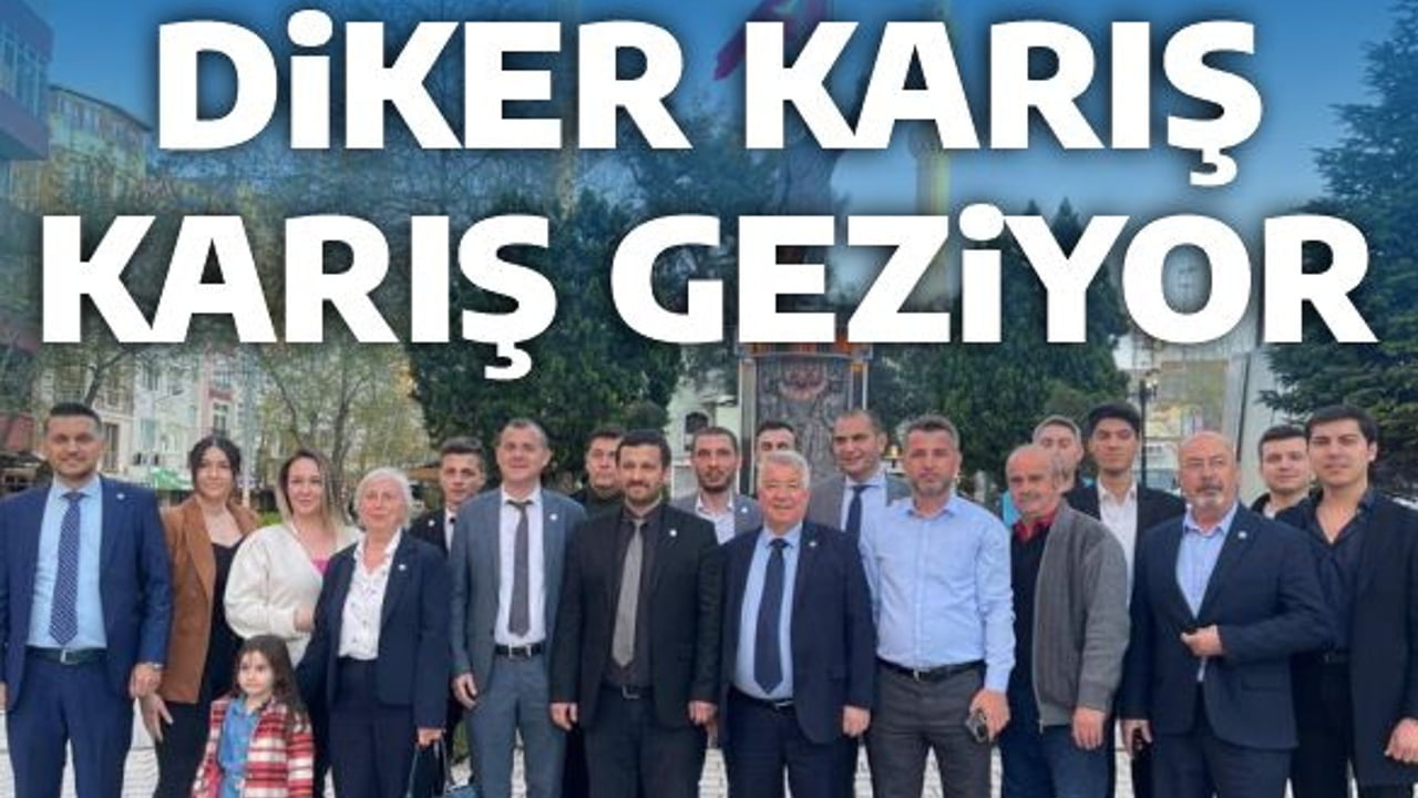 DİKER KARIŞ KARIŞ GEZİYOR