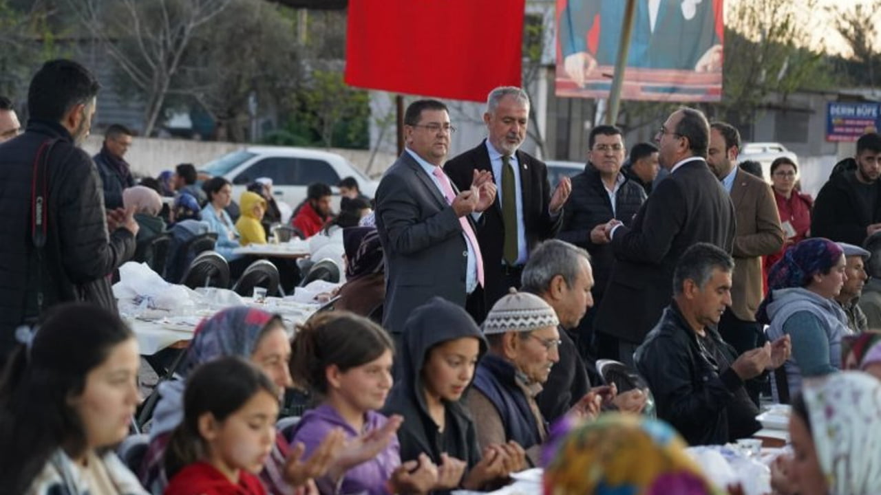 Milas Dörtyol sakinlerine müjdeli iftar