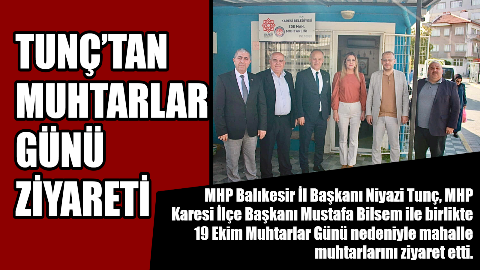 MHP Balıkesir İl Başkanı