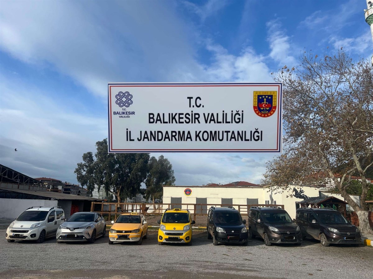 Ayvalık’ta jandarma ekipleri tarafından