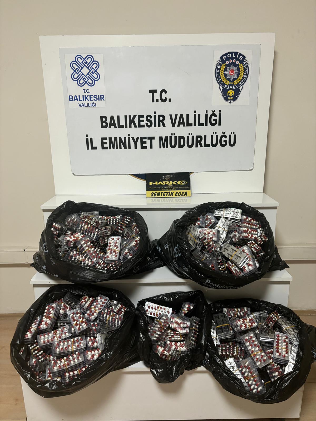 Balıkesir narkotik polis ekipleri