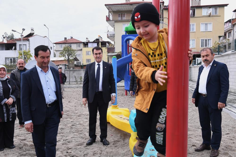 OSMANGAZİ BELEDİYESİ HARMANCIK İLÇESİNE PARK KAZANDIRDI