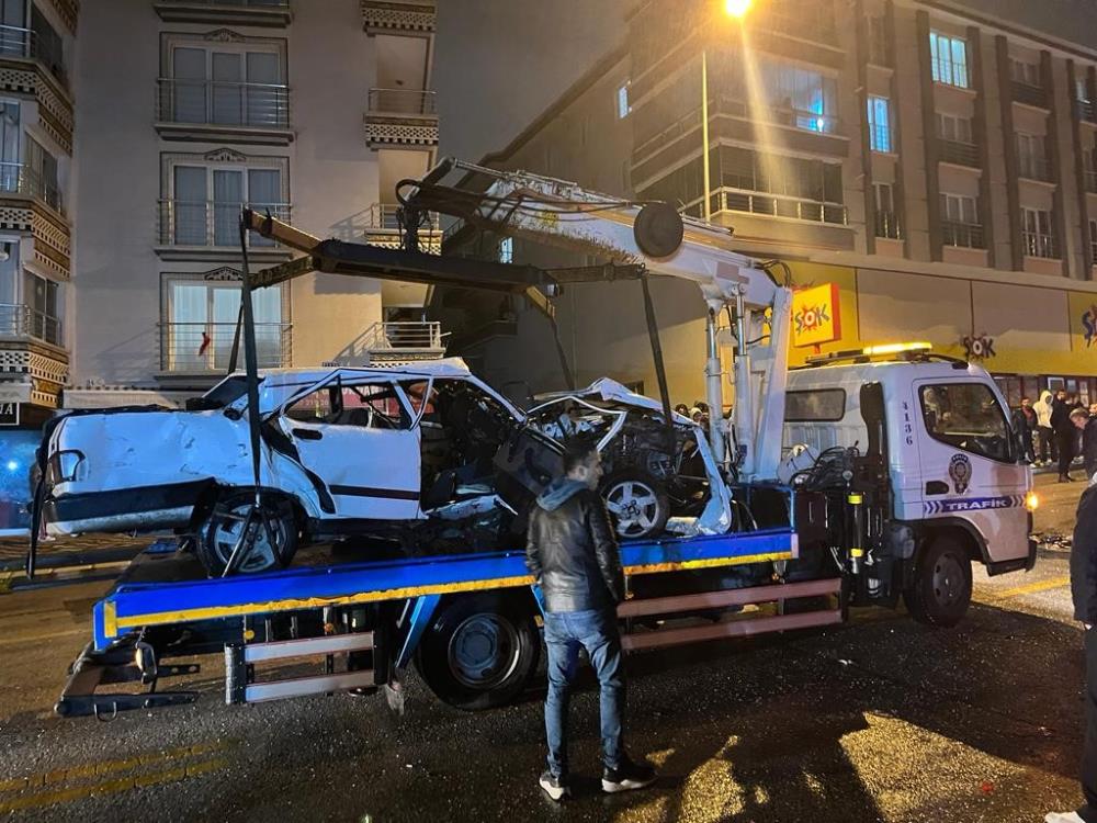 Ankara'nın Keçiören ilçesinde trafik