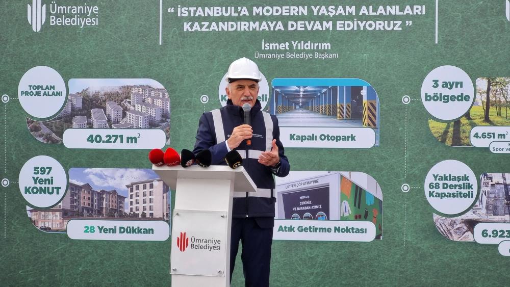 BAŞKAN YILDIRIM KENTSEL DÖNÜŞÜM ALANLARINI AÇIKLADI