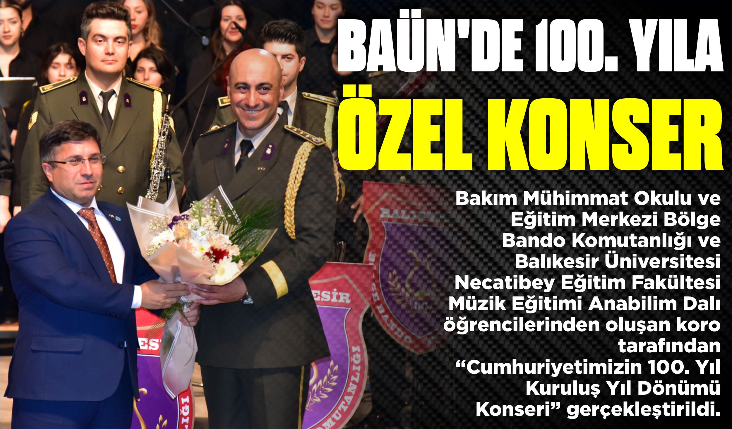 BAÜN’DE 100. YILA ÖZEL KONSER