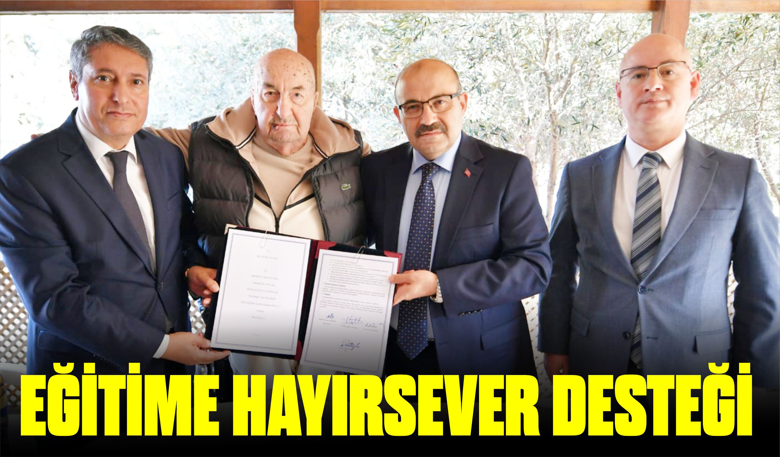 EĞİTİME HAYIRSEVER DESTEĞİ