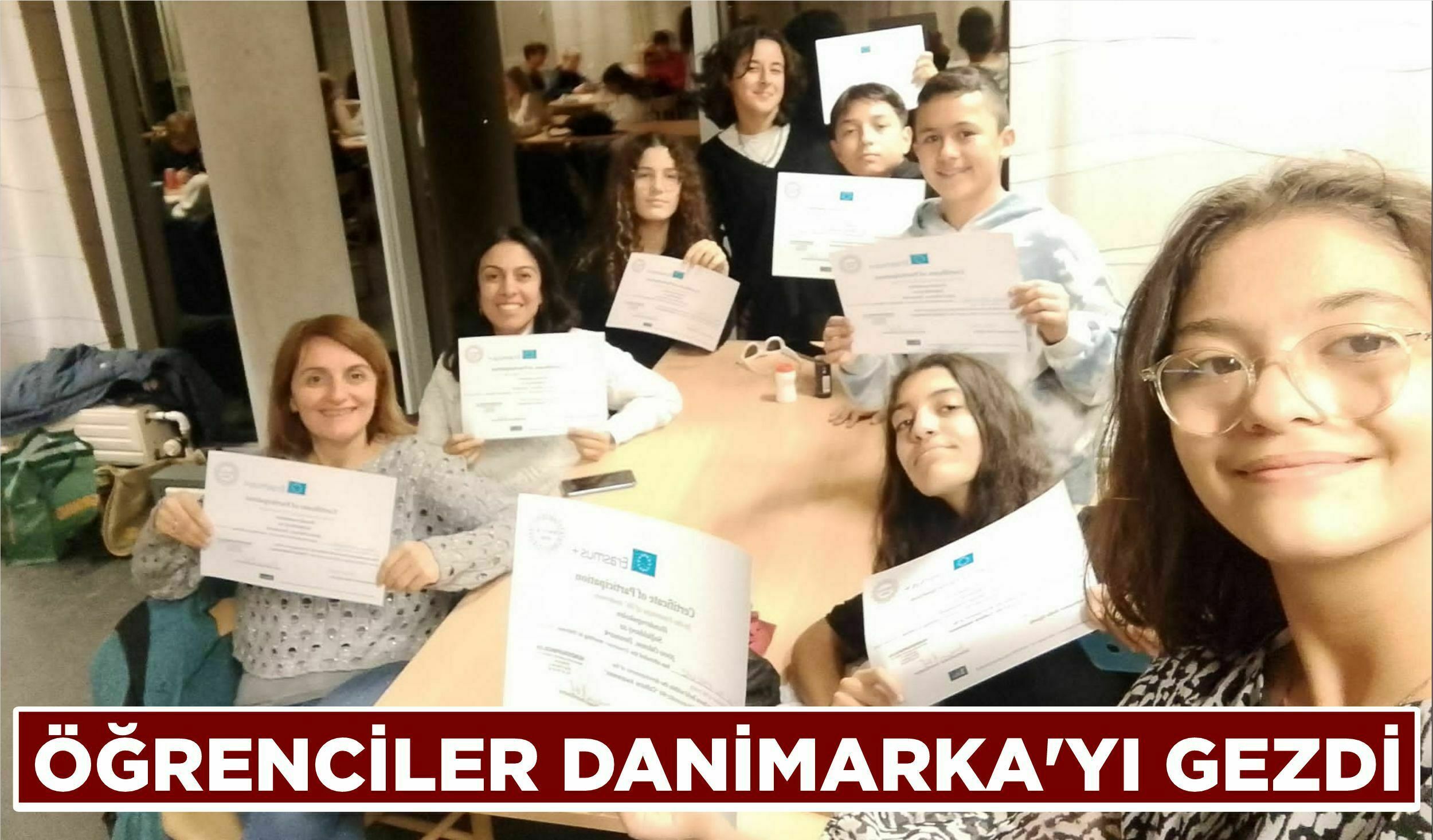 ÖĞRENCİLER DANİMARKA’YI GEZDİ