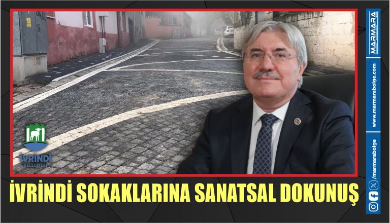 İVRİNDİ SOKAKLARINA SANATSAL DOKUNUŞ