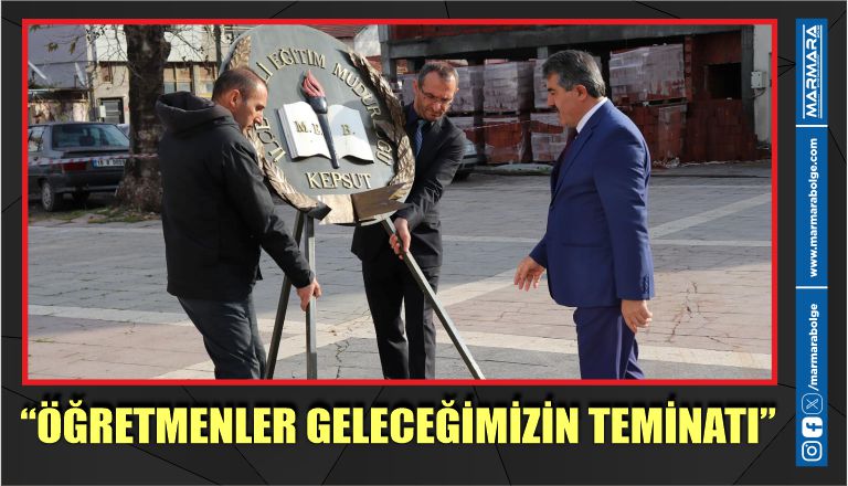 “ÖĞRETMENLER GELECEĞİMİZİN TEMİNATI”