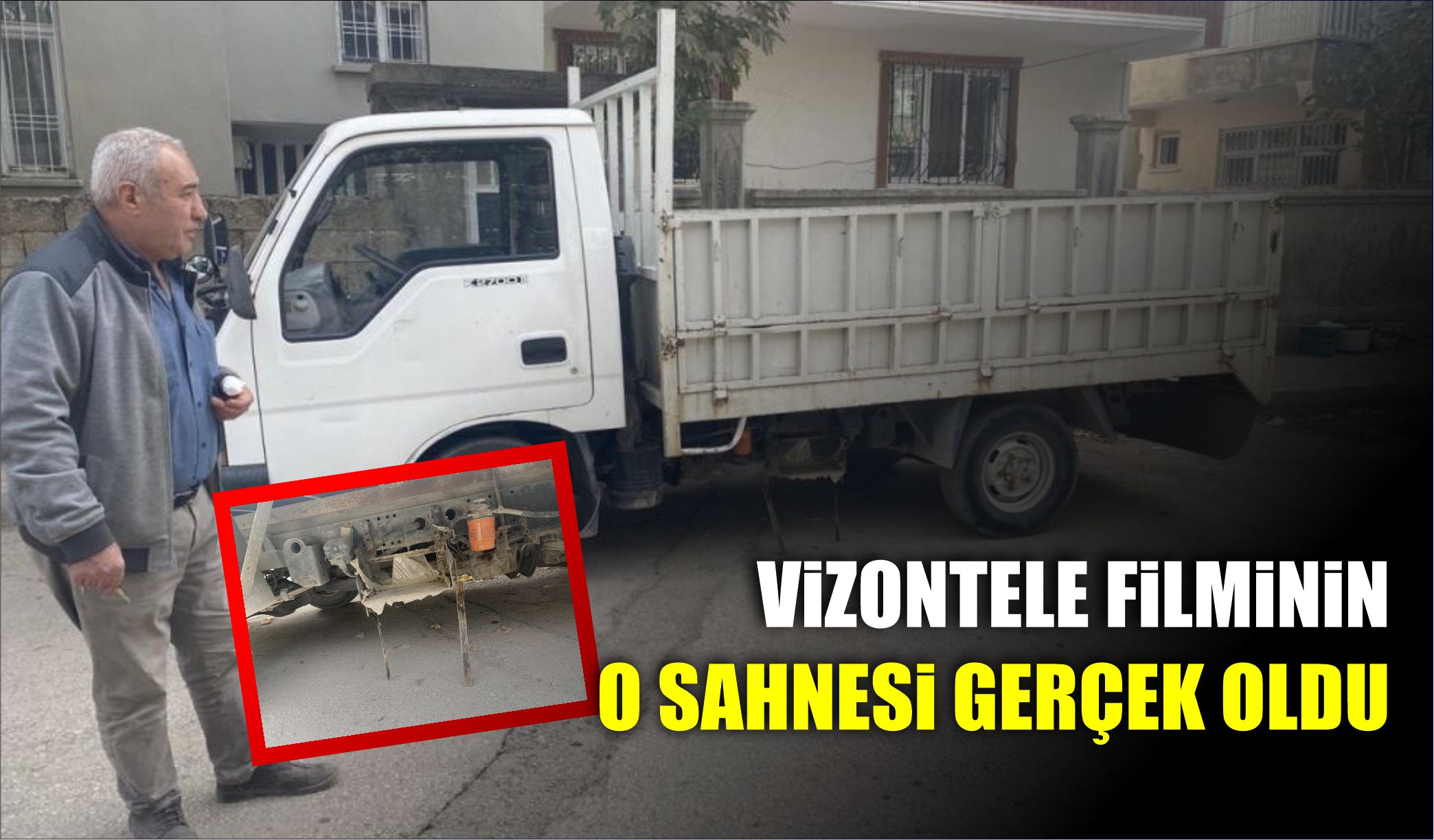 VİZONTELE FİLMİNİN O SAHNESİ GERÇEK OLDU  