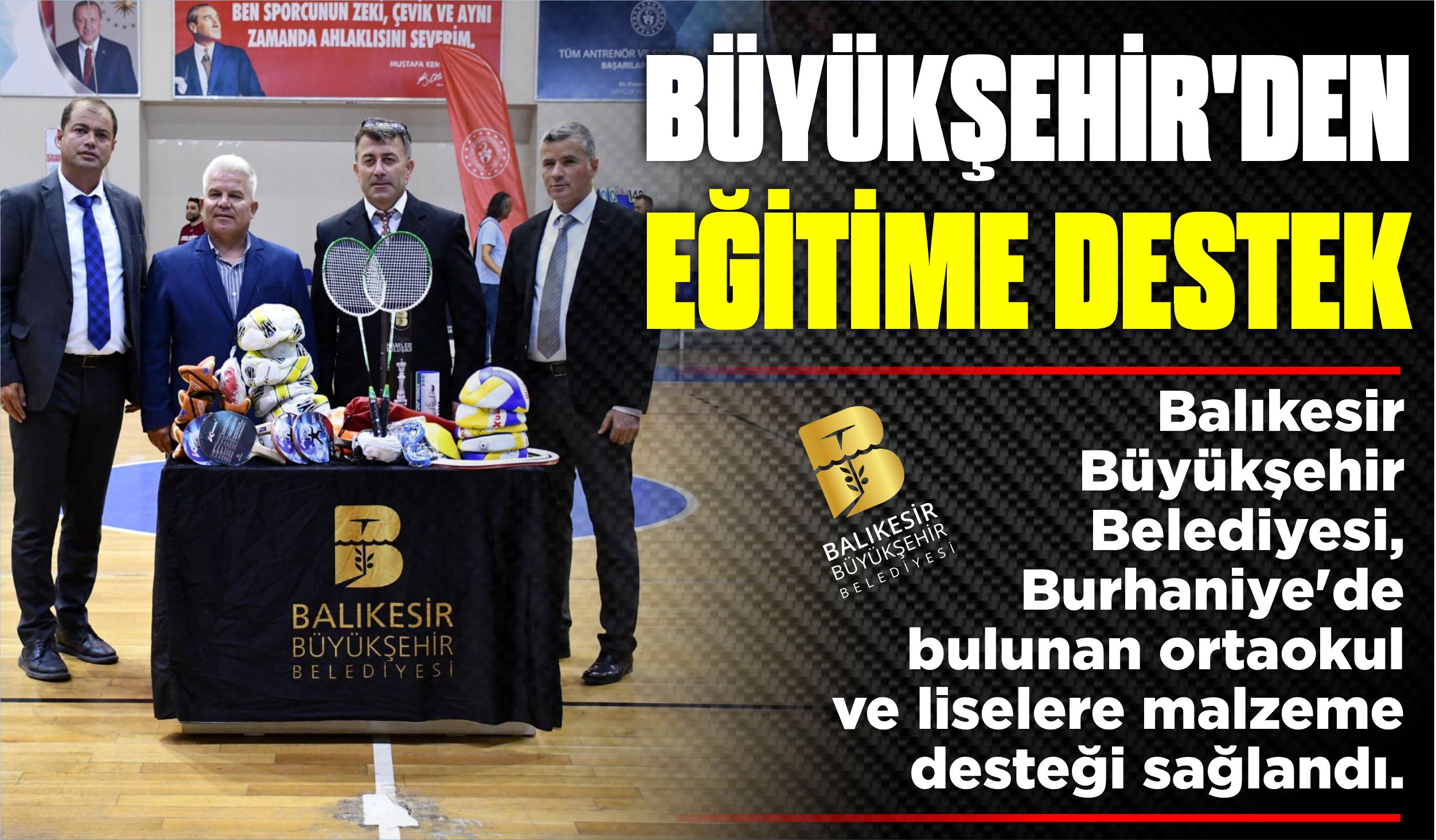 Balıkesir Büyükşehir Belediyesi, Burhaniye’de