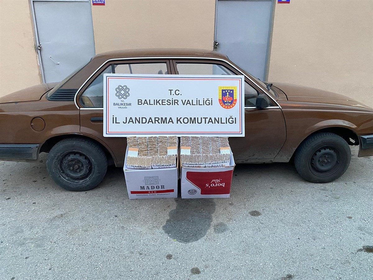 BALIKESİR'DE 12 ŞAHSA KAÇAK