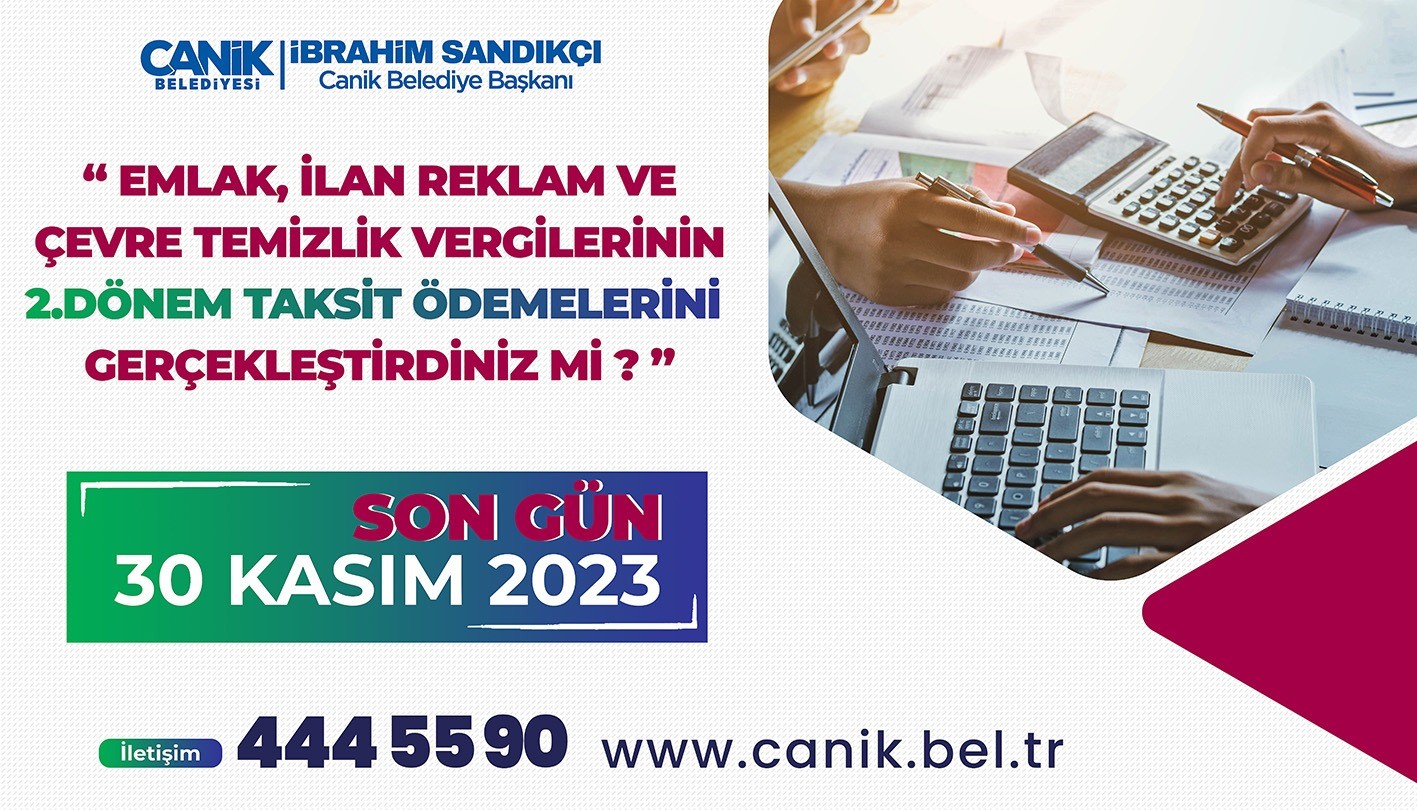 CANİK’TE EMLAK, ÇEVRE TEMİZLİK,