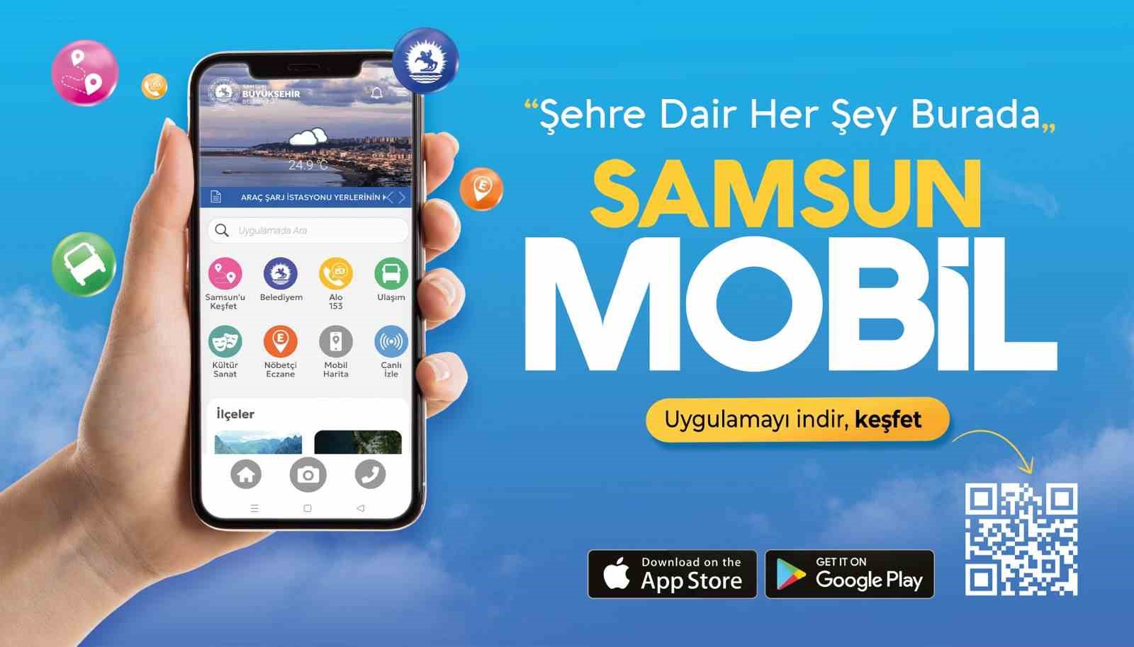 Samsun’a dijital rehber: Samsun Mobil