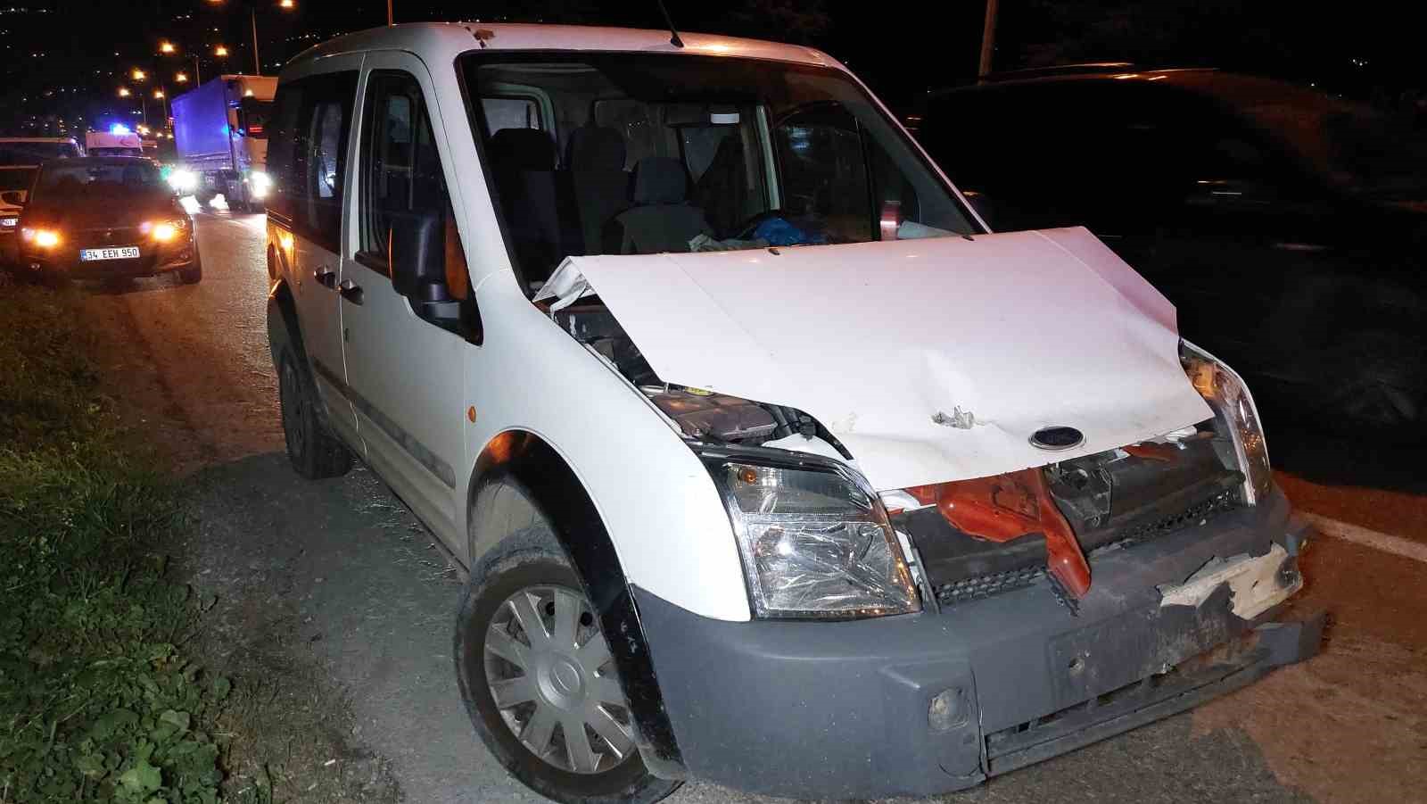 Samsun’da zincirleme trafik kazası: 1 yaralı