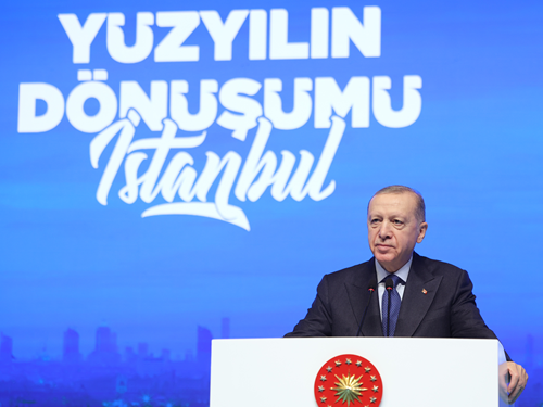 CUMHURBAŞKANI ERDOĞAN: “KENTSEL DÖNÜŞÜM SEFERBERLİĞİMİZ SAYESİNDE, İSTANBUL’UN ÇEHRESİNİ TAMAMEN DEĞİŞTİRECEĞİZ”