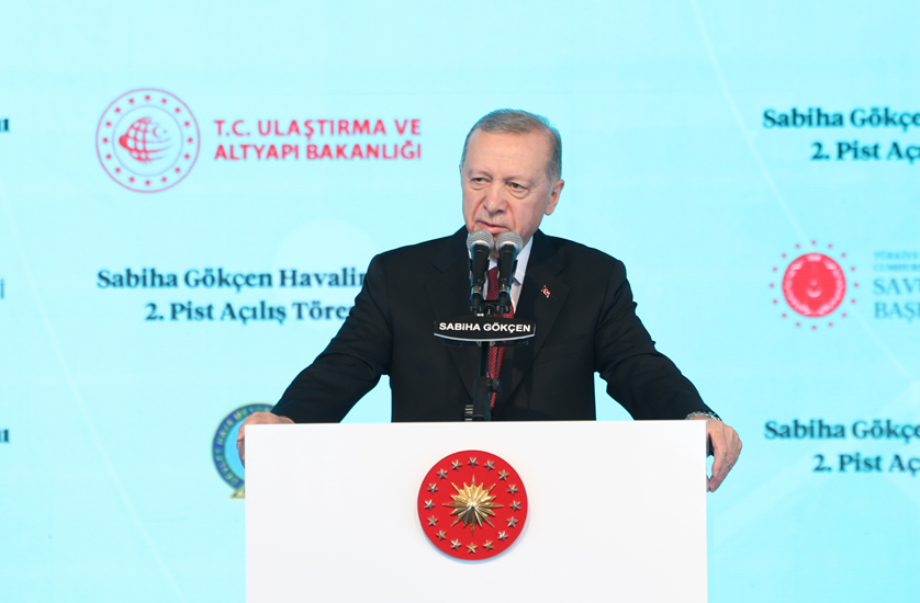 CUMHURBAŞKANI ERDOĞAN PİST AÇILIŞINA KATILDI