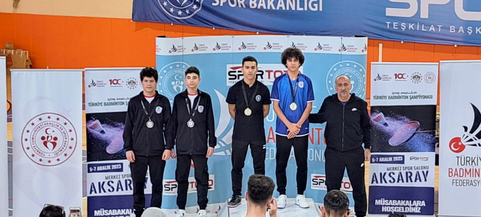 Aksaray Dağılgan Spor Salonu'nda