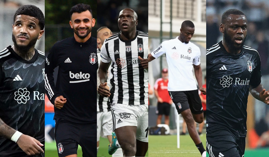 Beşiktaş 5 futbolcusunu kadro