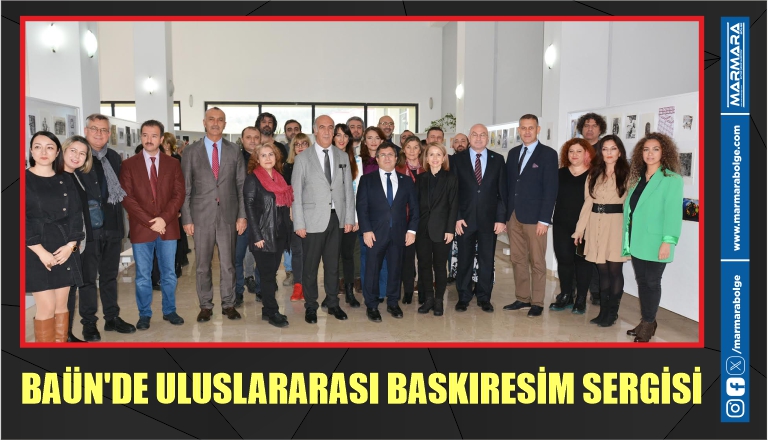 BAÜN’DE ULUSLARARASI BASKIRESİM SERGİSİ