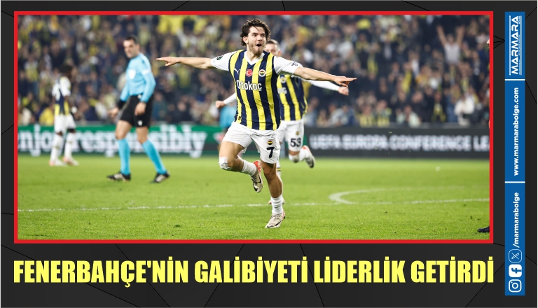 FENERBAHÇE’NİN GALİBİYETİ LİDERLİK GETİRDİ