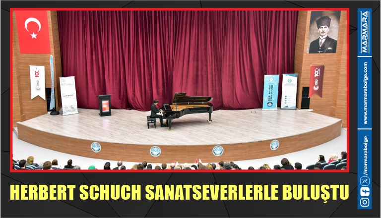 HERBERT SCHUCH SANATSEVERLERLE BULUŞTU