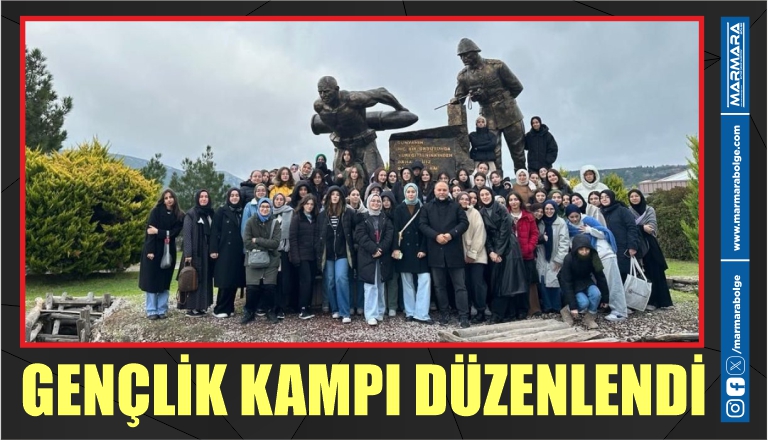 GENÇLİK KAMPI DÜZENLENDİ