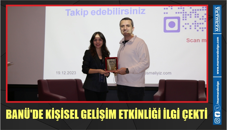 BANÜ’DE KİŞİSEL GELİŞİM ETKİNLİĞİ İLGİ ÇEKTİ