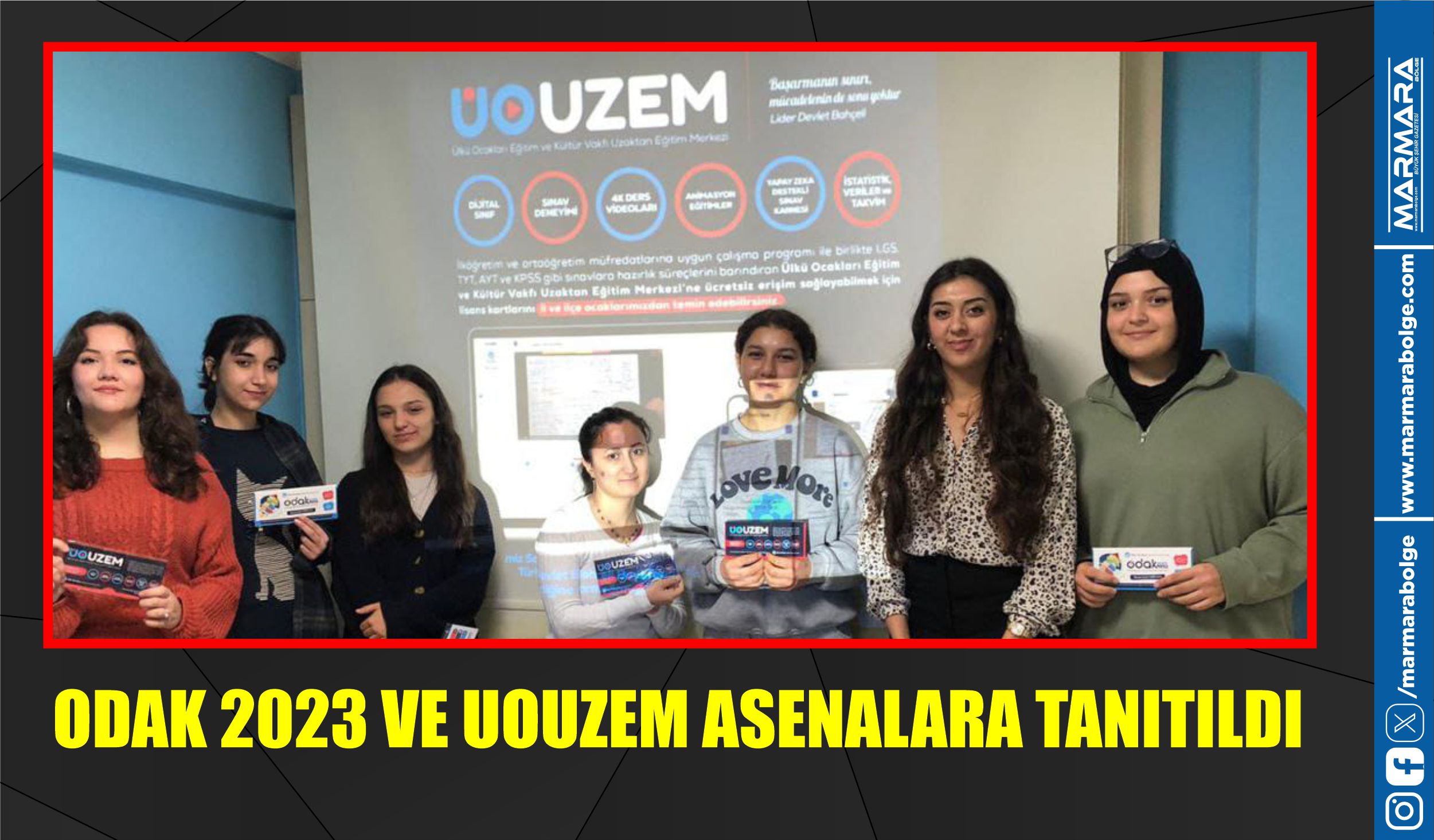 ODAK 2023 VE UOUZEM ASENALARA TANITILDI