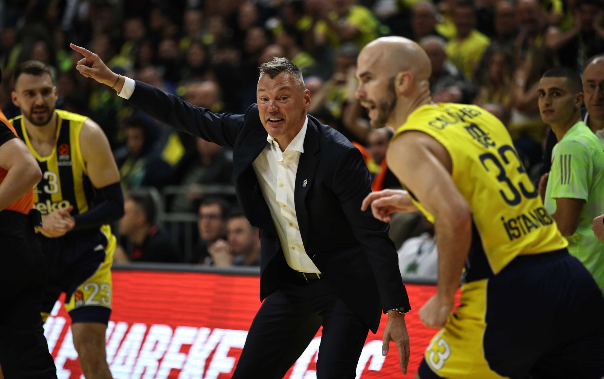 Fenerbahçe’nin Başantrenörü Sarunas Jasikevicius,