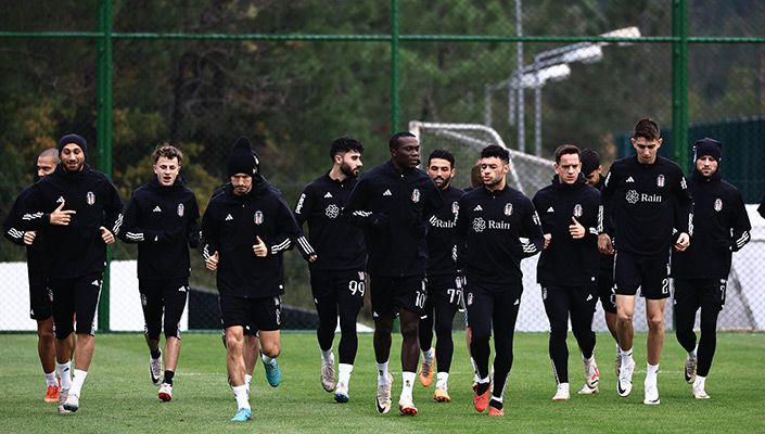 BEŞİKTAŞ FENER MAÇINA HAZIRLANIYOR