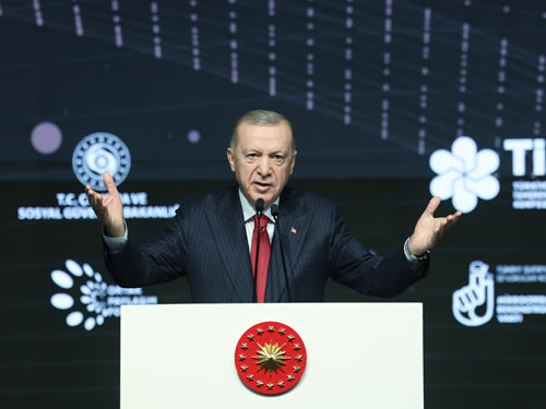 CUMHURBAŞKANI ERDOĞAN TİSK’İN ETKİNLİĞİNDE KONUŞTU